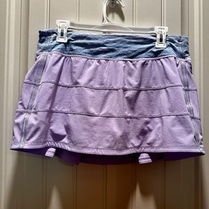 Lululemon Skirt Pace Rival Skirt, Sz 10 reg